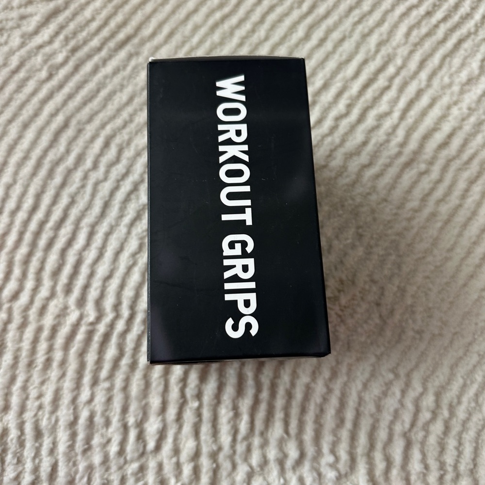 Unisex Black Workout Grips For Weight Lifting